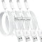 4 Pack [Apple Mfi Certified] Apple Charging Cables 3Ft, Iphone Chargers Lightning Cable 3 Foot, Fast Iphone Charging Cord for Iphone 14/14Pro/13/13Pro/12/11/11Pro/11Max/ X/XS/XR/XS Max/8, Ipad(White)